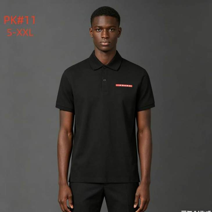 Picture of Prada Polo Shirts Short _SKUPradaS-2XL12yh32825574